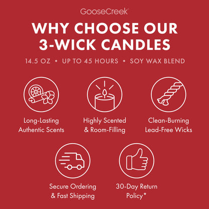 Apple Bourbon 3-Wick Candle